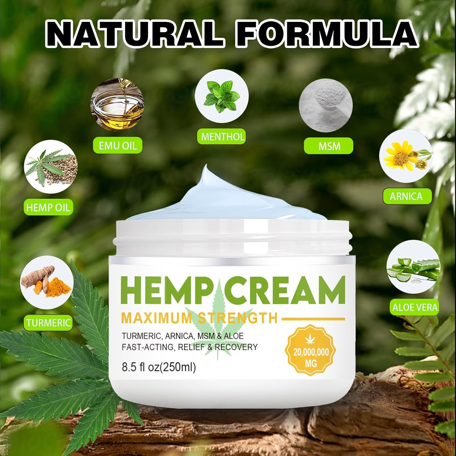Advanced Hemp  Cream (8.5 fl oz)